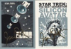 2 - Star Trek The Next Generation Portfolio Prints Series Two Gold Parallel Cards 88 & 104 - 041/125 - MATCHING #s!