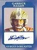 Rogue One Mission Briefing Blue Squadron Autograph Card A-GH Garrick Hagon As Biggs Darklighter - 18/25