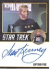 Star Trek TOS 50th Anniversary Autograph Sean Kenney As Captain Pike