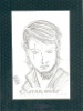 Chrome Perspectives: Jedi Vs. Sith Framed Sketch Card Of Anakin Skywalker By Wilson Ramos