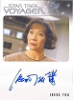 Star Trek Voyager Heroes & Villains Autograph - Irene Tsu As Mary Kim