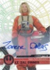 2017 Star Wars High Tek Autograph Card 84 Zarene Dallas As Lt. Zal Dinnes Rebel Pilot (Red Eight)