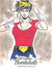 Bombshells Series III Sketch Card - Wonder Woman By Jomar Bulda