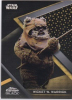 Star Wars Chrome Black 33 Wicket W. Warrick SUPERFRACTOR Parallel 1/1