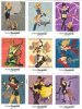 Bombshells Character Card Set Of 9 cards!
