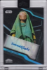 Star Wars Chrome Black Encased Autograph A-KSH Kiran Shah As Nambi Ghima