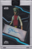 Star Wars Chrome Black Encased Autograph A-JC Jim Cummings As Hondo Ohnaka