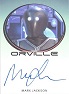 The Orville 2020 Archives Bordered Autograph Card - Mark Jackson As Isaac