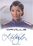 The Orville 2020 Archives Full-Bleed Autograph Card A11 Kelly Hu As Admiral Ozawa