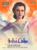 Women Of Star Wars Orange Parallel Autograph Card A-JD Julie Dolan Voice Of Princess Leia Organa - 81/99