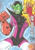 Kree-Skrull War Sketch Card Super-Skrull By Cal Slayton