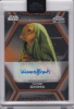 Star Wars Chrome Black Encased Autograph B-Style Orange Parallel AB-KS Kiran Shah As Nambi Ghima - 13/25