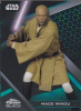 Star Wars Chrome Black Green Refractor Parallel 28 Mace Windu 26/99