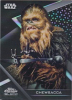 Star Wars Chrome Black Refractor Parallel 6 Chewbacca 196/199