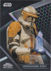Star Wars Chrome Black Refractor Parallel 81 Commander Cody 184/199