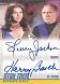 Star Trek Heroes & Villains Dual Autograph DA25 Sherry Jackson/Harry Basch Card