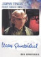 Deep Space Nine Heroes & Villains Autograph Card Max Grodenchik As Rom