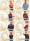 Star Trek 50th Anniversary Phaser Cut Set Of 10 Ca...