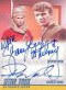Star Trek Heroes & Villains Dual Autograph DA8 Grace Lee Whitney/Robert Walker Jr. Card