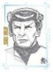 Star Trek TOS Portfolio Prints SketchaFEX Spock's Brain By Brian Kong Sketch Card