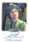 Women Of Star Trek 50th Anniversary Autograph Card - Athena Massey As Jessen