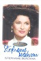 Women Of Star Trek 50th Anniversary Autograph Card - Stephanie Beacham As Countess Barthalomew
