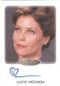Women Of Star Trek Autograph Card - Kate Vernon As Commander Valerie Archer