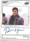 2019 James Bond Collection A-RY Rick Yune as Zao Autograph Card